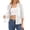 White, variant on jjayotai Womens Summer Thin Cardigan 3/4 Sleeve Sheer Shrugs Trendy Open Front Loose Lightweight Cropped Cardigans