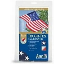Annin Flagmakers 001124R 3 x 5 ft. 100 Percentage Cotton Replacement Flag- Traditional Style