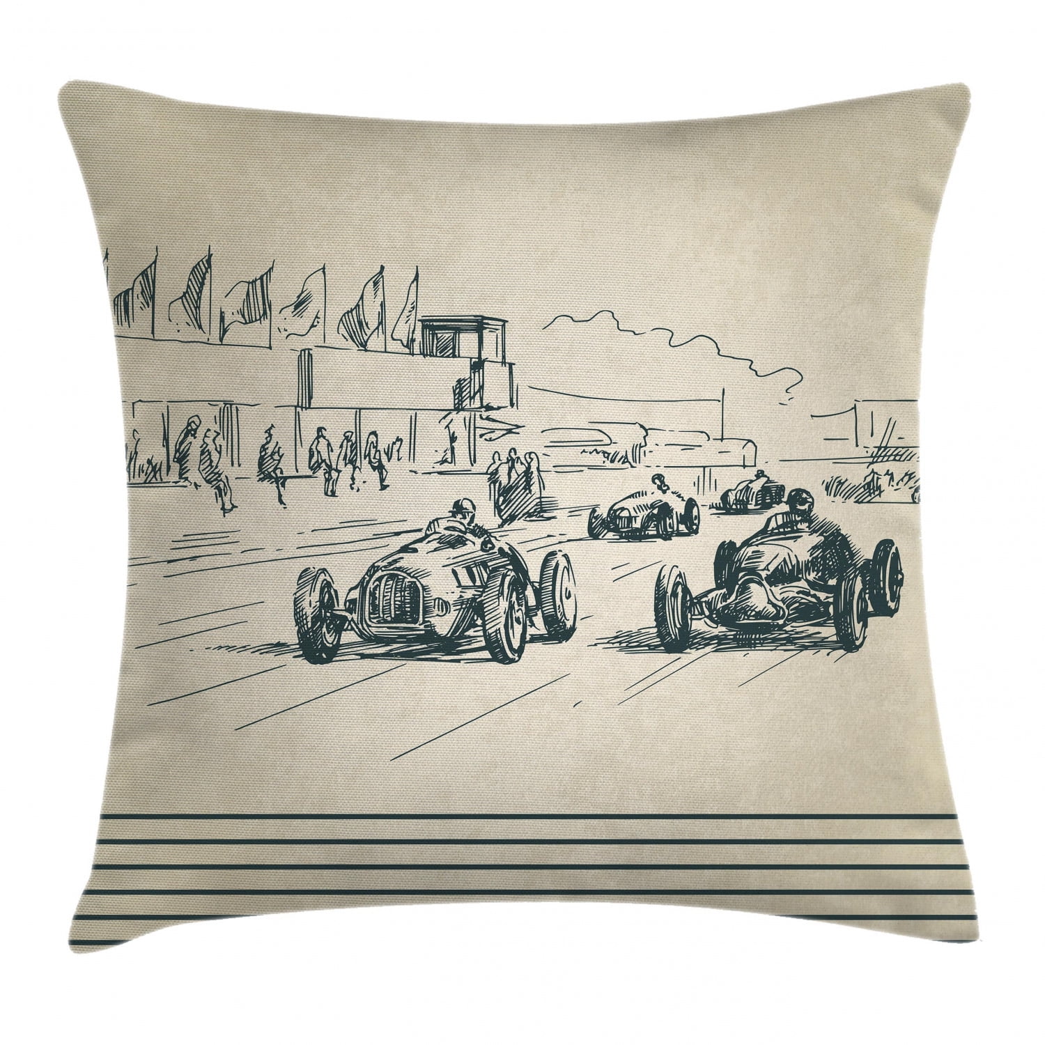racing green pillow cases