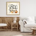 thumbnail image 3 of Stupell Industries Shabby Chic Something Wicked Boo Gold Floating Frame Canvas Art, 25 x 25, by Nicole Tamarin, 3 of 7