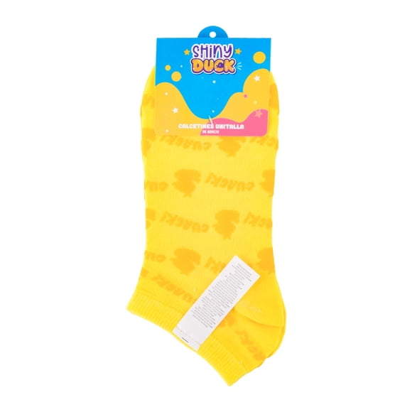 Calcetines Prichos Shiny Duck Unitalla de Adulto Color Beige de Poliéster 1 Par