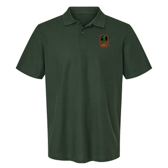 Lord of The Rings The Prancing Pony Cotton Polo Shirt, Hunter Green, X-Large