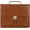 Coffee, variant on Classic PU Leather Briefcase for Men - Professional Business Messenger Bag