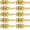 Brushed Gold, variant on PETGLE 1 Pack Matte Black Door Handles, Keyless Interior Door Knobs, Privacy Door Lever Locksets for Bedroom Bathroom, Heavy Duty Square Door Lock, Reversible for Left&Right Handled Doors