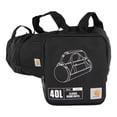 thumbnail image 1 of Bolsa de lona Carhartt Classic redonda con bolsa multiusos de 40 litros, color negro, 1 of 6