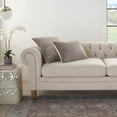 thumbnail image 5 of Nourison Life Styles Taupe Decorative Throw Pillow , 14"X20", 5 of 6