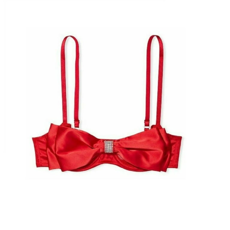 Victoria's Secret, Intimates & Sleepwear, Victoria Secret Wicked Bra  Shine Strap Red 38dd