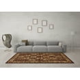 thumbnail image 3 of Ahgly Company Indoor Square Animal Brown Traditional Area Rugs, 8' Square, 3 of 4