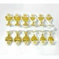 thumbnail image 2 of 1-1/8 Inch Gold Plastic Charm Chalice Cup Favor Decoration (144 Pieces), 2 of 2