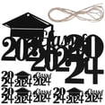 thumbnail image 1 of 1 juego de recortes de graduación 2024 Centro de mesa de graduación 2024 Decoraciones para fiestas 2024, 1 of 6