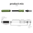 thumbnail image 4 of fastboy Flint Stone Bar Waterproof Fireproof Fire Starter for Outdoor Camping Survival Portable Flint Rod, Green, 4 of 8