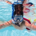 thumbnail image 7 of Aqua Leisure Dolfino Brand Youth Ion Recreational  5 Piece Swim and Dive Set - Blue, 7 of 7