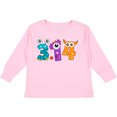 thumbnail image 3 of Inktastic Monsters Like Pi Pi Day Numbers Boys or Girls Long Sleeve Toddler T-Shirt, 3 of 5