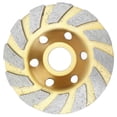 thumbnail image 1 of Disque de meulage diamanté segmenté de 4 pouces pour béton et pierre, 1 of 4