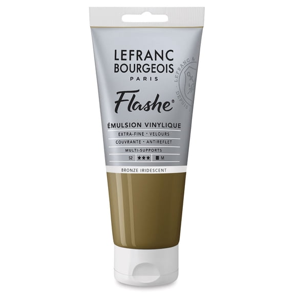 Lefranc & Bourgeois Flashe Vinyl Paint - Iridescent Bronze, 80 ml