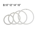 thumbnail image 1 of Mosiee Pet Tone Control Rings White Tone Control Rings Muffler Mute Percussion White 4Pcs Tone Control Rings Musical Instruments, 1 of 6