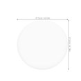 thumbnail image 2 of HONMEET PVC Ceiling Light Cover for Home Ceiling Light Cover White Modern 1Pack, 2 of 8