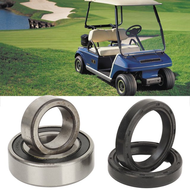 Rear Axle Oil Seal, Rugged Durable 1014207 Reliable Rear Axle Bearing Kit Wear Resistant for Precedent Electric Cart