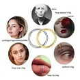 thumbnail image 4 of 6/8/10/12mm Silver Gold Seamless Nose Ring Stainless Steel Body Jewelry Tragus Septum Piercing Cartilage Hoop Unisex, 4 of 20