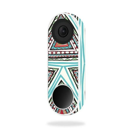 MightySkins NEHEL-Aztec Pyramids Skin for Nest Hello Video Doorbell - Aztec Pyramids