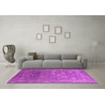 thumbnail image 3 of Ahgly Company Indoor Round Oriental Pink Industrial Area Rugs, 4' Round, 3 of 4