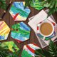 thumbnail image 1 of Cuadros Decorativos 7 posavasos para tazas posavasos antideslizantes creativos DIY con forma de panal (BD704) Wdftyju embutido en tela, 1 of 1