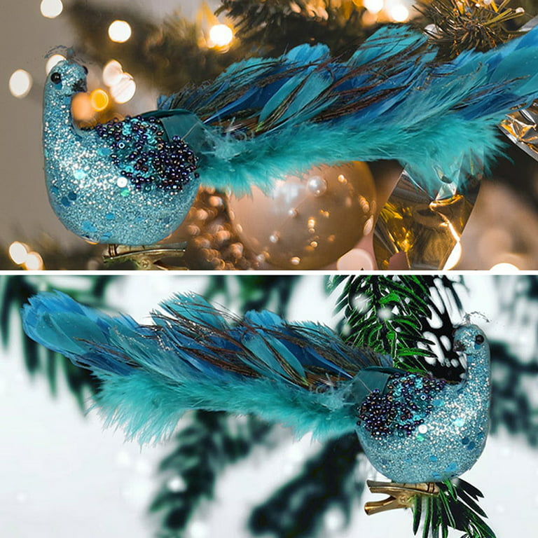 christmas tree peacocks  Peacock crafts, Feather crafts, Peacock feathers