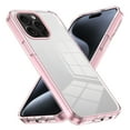 thumbnail image 2 of JTCASES for iPhone 11 Pro Max Case, Crystal-clear Transparent Backplane Anti-slip Plating Frame Military Grade Drop Resistant Shockproof for iPhone 11 Pro Max(6.5" 2019), Pink, 2 of 8