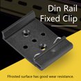 thumbnail image 1 of 35mm DIN Rail Fixed Clamp Aluminum Din Rail Fasten Clip DIN Rail Mount Fasten Clip For Relay Mounting, 1 of 8