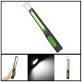 thumbnail image 4 of COB TRABAJO LUZ RECARGABLE LED LED antorcha con gancho Lámpara de inspección inalámbrica para gancho Linterna Linterna Hogar interior Garaje al aire libre Verde Eigraketly OD011048-02B, 4 of 7