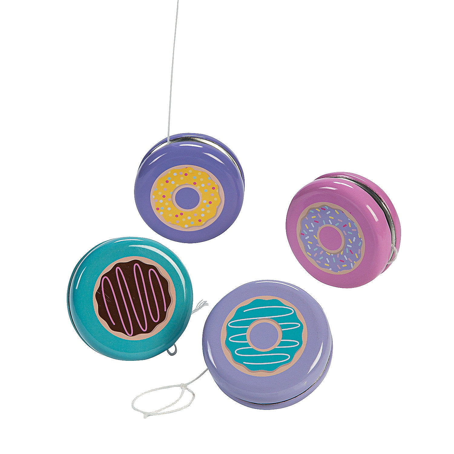 Donut Party YoYos Party Favors 12 Pieces