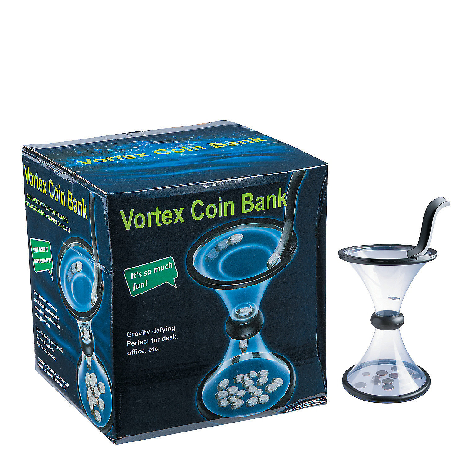 Vortex Coin Bank Home Decor 1 Piece