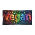 thumbnail image 2 of Vegan Hearts Beach Towel, 2 of 3