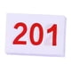 thumbnail image 1 of Babero para correr con números de competidor, babero deportivo, ligero, impermeable, lavable, baberos numerados para correr, ciclismo, baloncesto, 201 a 300, 1 of 8