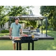 thumbnail image 4 of Palram - Canopia Martinique 4300 10' x 14' Polycarbonate/Aluminum Gazebo - Gray/Bronze, 4 of 14