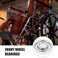 thumbnail image 3 of HEALEEP 2 Pcs Roulements de Roue de Scooter Acier au Carbone Argent Roulements Ronds pour Tourbillonnement Fluide, 3 of 8
