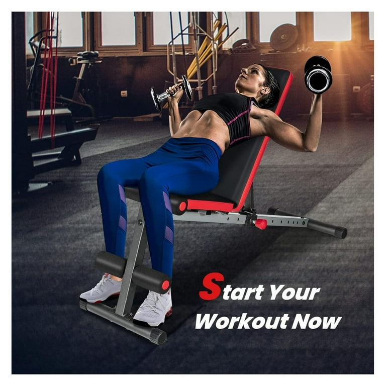 Abs workout bench incline sale