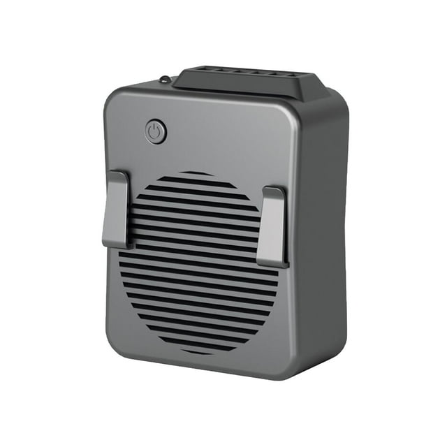 WREESH Transporter avec Vous Taille Petit Ventilateur Vent Fort Banque d'Alimentation USB Éclairage 6000mAh