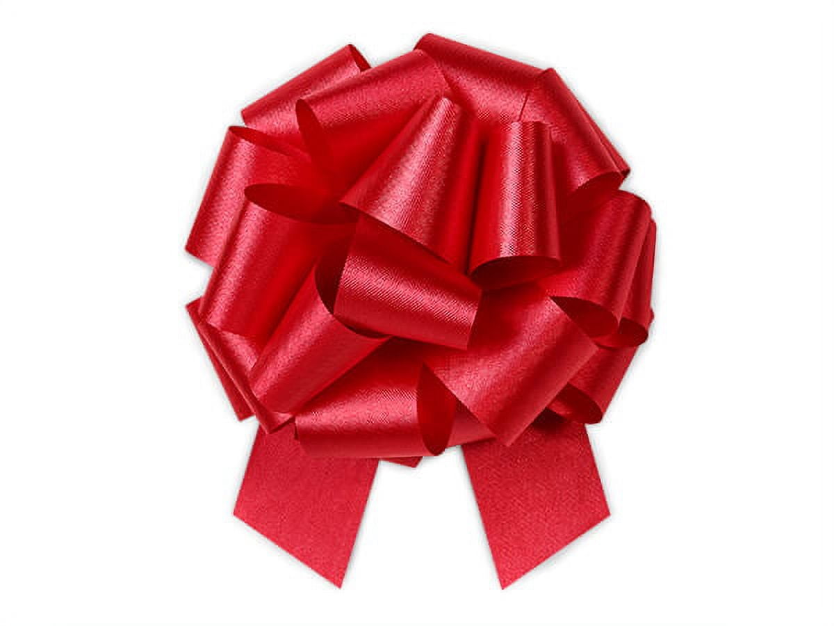 Dress My Craft - Ribbon Bows - Warm Red