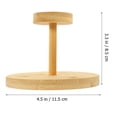 thumbnail image 2 of 1Pack Coffee Cup Dispenser Bamboo Rectangular for Home Use Commercial Countertops, 2 of 8
