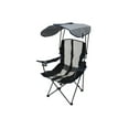 thumbnail image 1 of Kelsyus Premium 50+ UPF Portable Camping Folding Lawn Chair with Canopy, Navy, 1 of 5