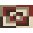 thumbnail image 1 of Ahgly Company Indoor Rectangle Patterned Light French Beige Brown Area Rugs, 4' x 6', 1 of 6