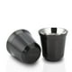 thumbnail image 1 of Easyworkz Juego de tazas de espresso de acero inoxidable con aislamiento de doble pared, 75 ml, 1 of 8