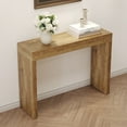 thumbnail image 2 of Elegant Natural Wood Grain Bar Table-50 Inches Long, a Practical Choice for Modern Homes.Wood Grain Texture Sticker,Equipped With Two Drawers.Serving As A Bar Table, 2 of 9