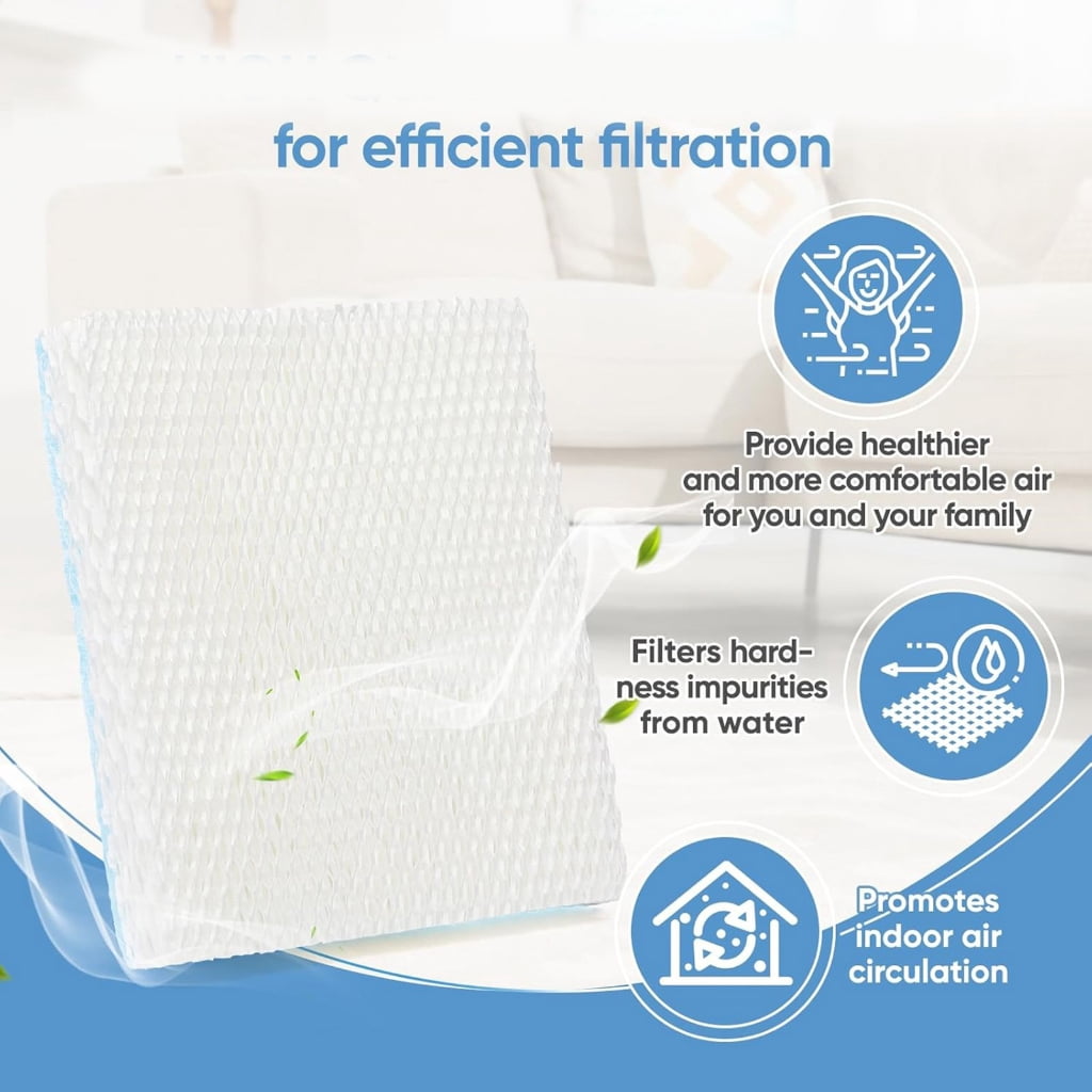 Geemin 4pcs/6pcs Air Moisturizing Filters for Humidifiers Humidifier Filter Replacement
