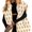 orange, variant on Women Floral Printed Puffer Vest Stand Collar Zip‑Up Sleeveless Quilted Jacket with Pockets