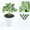 A6, variant on Small Fake Plants, Mini Potted Plants for Home Bathroom Shelf Decor, Artificial Eucalyptus Plants for Office Desk Greenery Decoration Mini Artificial Greenery