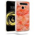 thumbnail image 4 of GSA Gold Flake Marble Candy Case for LG V50 ThinQ - Coral, 4 of 4