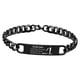 thumbnail image 3 of Pulsera de cadena de eslabones Regalos para el Día del Padre Regalos para el Día del Padre Regalos para el Día de San Valentín negro, 3 of 9