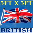 thumbnail image 1 of Union Jack Drapeau Grande-Bretagne Royaume-Uni Royaume-Uni Bannière Britannique 5x3FT Nous, 1 of 4